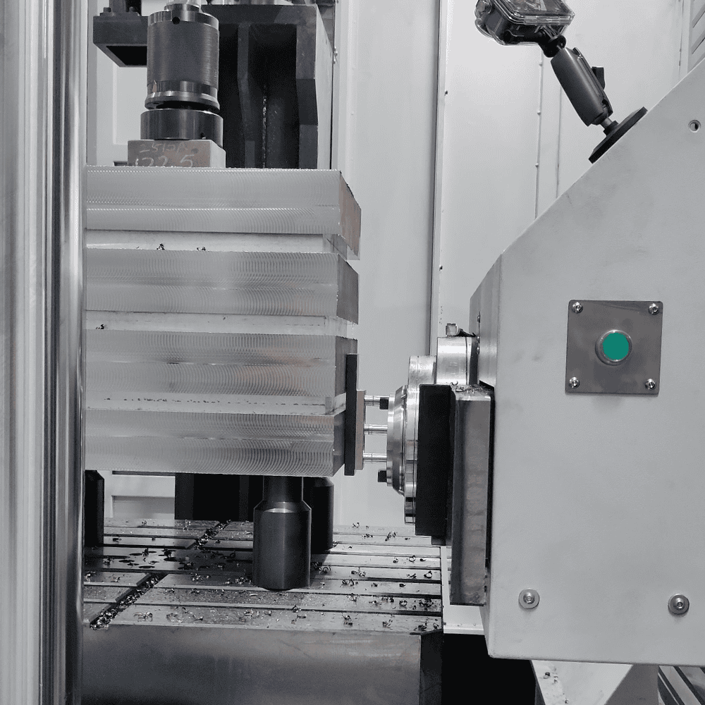 Multi-Plate Stacking for One-Cycle Machining